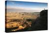 Ramon Crater Viewed from Mitzpe Ramon Visitors Center, Negev Desert, Israel-David Noyes-Stretched Canvas