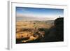 Ramon Crater Viewed from Mitzpe Ramon Visitors Center, Negev Desert, Israel-David Noyes-Framed Photographic Print