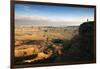 Ramon Crater Viewed from Mitzpe Ramon Visitors Center, Negev Desert, Israel-David Noyes-Framed Photographic Print