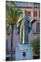 Ramon Llull Statue, Palma, Mallorca, Spain, Europe-Neil Farrin-Mounted Photographic Print