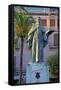 Ramon Llull Statue, Palma, Mallorca, Spain, Europe-Neil Farrin-Framed Stretched Canvas