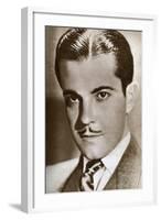 Ramón Novarro, Mexican Actor, 1933-null-Framed Giclee Print