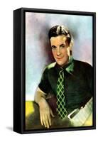 Ramón Novarro, Mexican Actor, 1934-1935-null-Framed Stretched Canvas