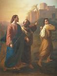 The Travellers at Emmaus, 1857-Ramon Sagredo-Stretched Canvas