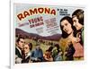 Ramona, Kent Taylor, Pauline Frederick, John Carradine, 1936-null-Framed Photo