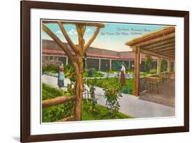 Ramona's Marriage Place, Old Town, San Diego, California-null-Framed Art Print