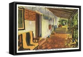 Ramona's Marriage Place, Old Town, San Diego, California-null-Framed Stretched Canvas