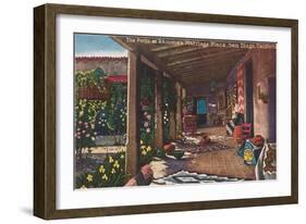 Ramona's Marriage Place, Old Town, San Diego, California-null-Framed Art Print