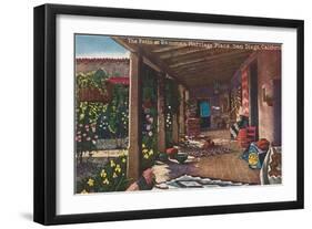 Ramona's Marriage Place, Old Town, San Diego, California-null-Framed Art Print