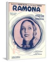 Ramona Waltz Sheet Music-null-Framed Art Print