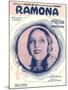 Ramona Waltz Sheet Music-null-Mounted Art Print