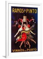 Ramos Pinto Vintage Poster - Europe-Lantern Press-Framed Art Print