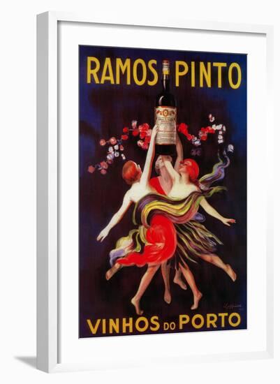 Ramos Pinto Vintage Poster - Europe-Lantern Press-Framed Art Print