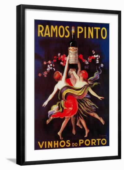 Ramos Pinto Vintage Poster - Europe-Lantern Press-Framed Art Print