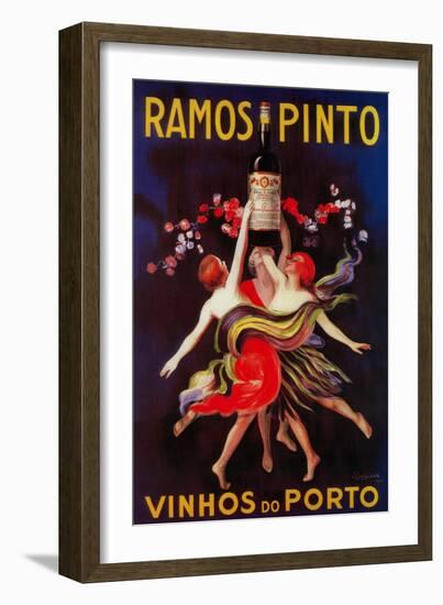 Ramos Pinto Vintage Poster - Europe-Lantern Press-Framed Art Print