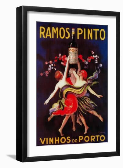 Ramos Pinto Vintage Poster - Europe-Lantern Press-Framed Art Print