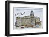 Ramparts and main gate of Concarneau, Brittany, France-Richard Lawrence-Framed Photographic Print