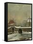 Ramparts in Amsterdam During Winter-Wouter Johannes van Troostwijk-Framed Stretched Canvas