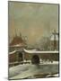 Ramparts in Amsterdam During Winter-Wouter Johannes van Troostwijk-Mounted Art Print