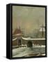 Ramparts in Amsterdam During Winter-Wouter Johannes van Troostwijk-Framed Stretched Canvas