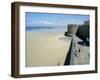 Ramparts of Old Town and Beach to the Northwest of St. Malo, Brittany, France-Richard Ashworth-Framed Photographic Print