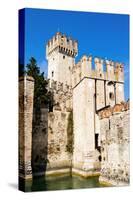 Ramparts of Scaliger Castle Dating from The13th Century-Nico-Stretched Canvas