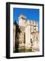 Ramparts of Scaliger Castle Dating from The13th Century-Nico-Framed Photographic Print