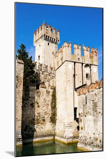 Ramparts of Scaliger Castle Dating from The13th Century-Nico-Mounted Photographic Print