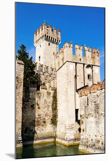 Ramparts of Scaliger Castle Dating from The13th Century-Nico-Mounted Photographic Print