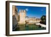 Ramparts of Scaliger Castle Dating from The13th Century-Nico-Framed Photographic Print