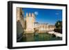 Ramparts of Scaliger Castle Dating from The13th Century-Nico-Framed Photographic Print