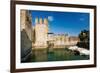 Ramparts of Scaliger Castle Dating from The13th Century-Nico-Framed Photographic Print