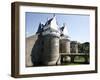 Ramparts of the Chateau Des Ducs De Bretagne, Nantes, Brittany, France, Europe-Levy Yadid-Framed Photographic Print