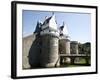 Ramparts of the Chateau Des Ducs De Bretagne, Nantes, Brittany, France, Europe-Levy Yadid-Framed Photographic Print