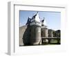 Ramparts of the Chateau Des Ducs De Bretagne, Nantes, Brittany, France, Europe-Levy Yadid-Framed Photographic Print