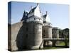 Ramparts of the Chateau Des Ducs De Bretagne, Nantes, Brittany, France, Europe-Levy Yadid-Stretched Canvas
