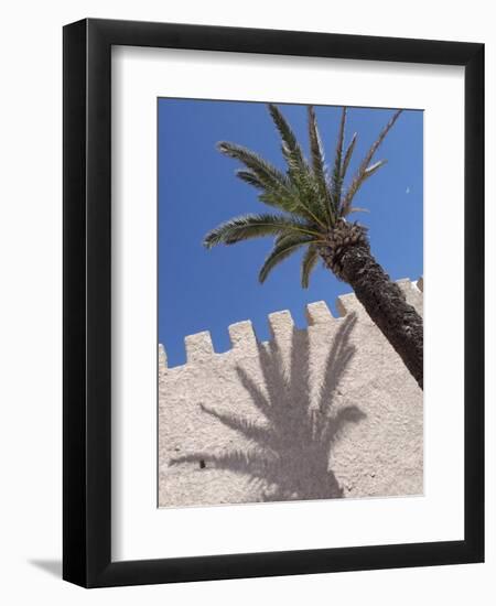 Ramparts of the Medina, Essaouira, the Historic City of Mogador, Morocco, North Africa, Africa-De Mann Jean-Pierre-Framed Premium Photographic Print