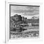 Ramparts of the Town and Citadel, Golconda, India, 1895-null-Framed Giclee Print