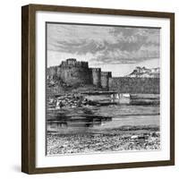 Ramparts of the Town and Citadel, Golconda, India, 1895-null-Framed Giclee Print