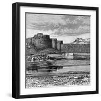 Ramparts of the Town and Citadel, Golconda, India, 1895-null-Framed Giclee Print