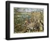 Ramparts, St. Malo-Maurice Brazil Prendergast-Framed Giclee Print