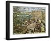 Ramparts, St. Malo-Maurice Brazil Prendergast-Framed Giclee Print