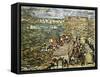 Ramparts, St. Malo-Maurice Brazil Prendergast-Framed Stretched Canvas