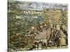 Ramparts, St. Malo-Maurice Brazil Prendergast-Stretched Canvas