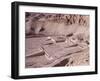 Ramps and Terraces of the Temple of Queen Hatshepsut, Deir El Bahri, Egypt-Walter Rawlings-Framed Photographic Print