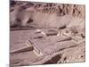 Ramps and Terraces of the Temple of Queen Hatshepsut, Deir El Bahri, Egypt-Walter Rawlings-Mounted Photographic Print