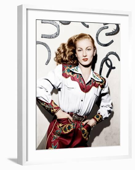 RAMROD, Veronica Lake, 1947-null-Framed Photo