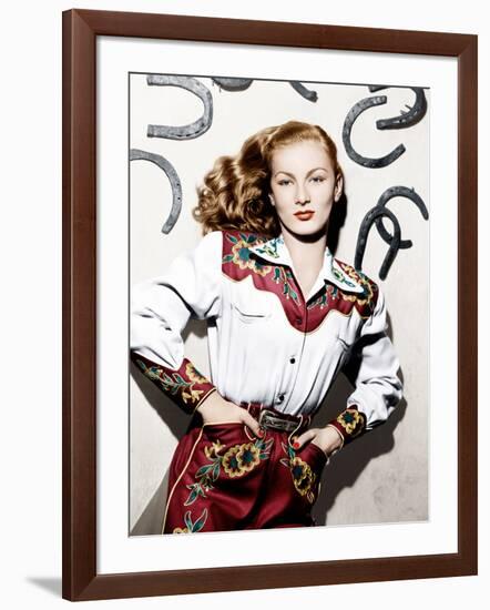 RAMROD, Veronica Lake, 1947-null-Framed Photo