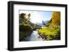 Ramsau Church in Autumn, Ramsau, Near Berchtesgaden, Bavaria, Germany, Europe-Miles Ertman-Framed Photographic Print