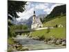 Ramsau Church, Near Berchtesgaden, Bavaria, Germany, Europe-Gary Cook-Mounted Photographic Print